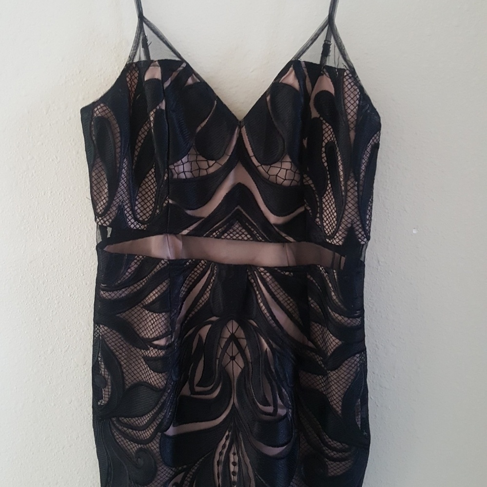 Nasty Gal Power Tulle Lace Dress